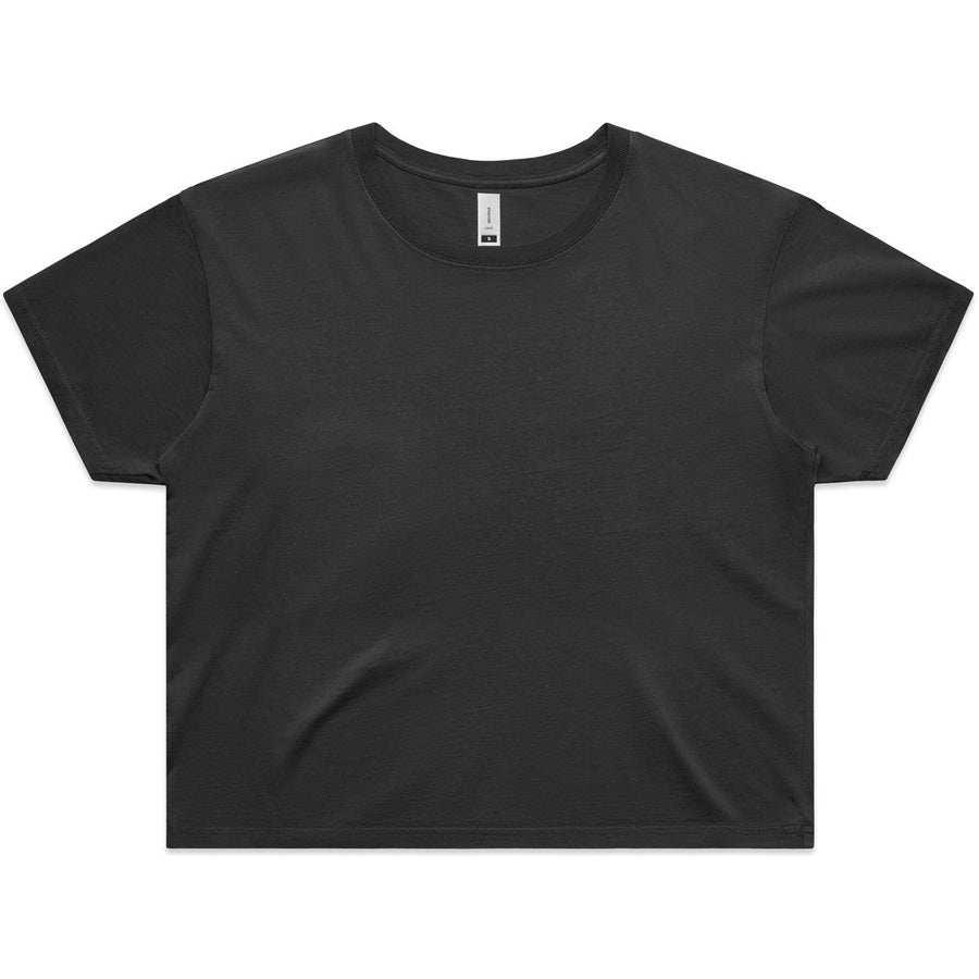 AS Colour Women's Faded Crop Tee | 4062F (Faded Black)