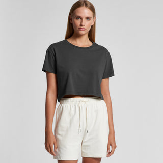 AS Colour Women's Faded Crop Tee | 4062F (Faded Dust)