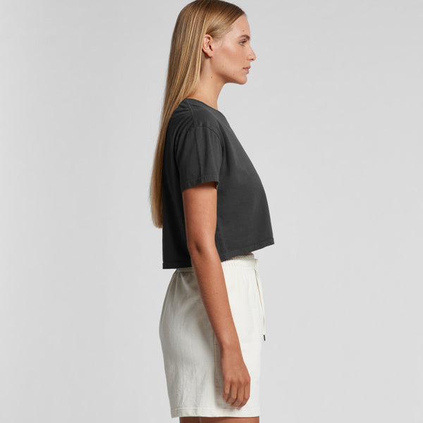 AS Colour Women's Faded Crop Tee | 4062F (Faded Dust)
