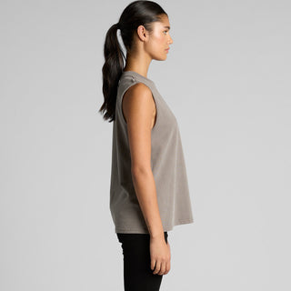 AS Colour Women's Heavy Faded Tank | 4084 (Faded Bone)
