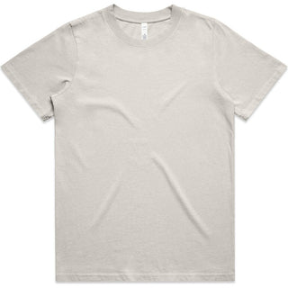 AS Colour 4082 Wo's Heavy Faded Tee - Front View | color:Faded Bone|view:front