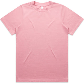 AS Colour 4080 Wo's Heavy Tee - Front View | color:Bubblegum|view:front