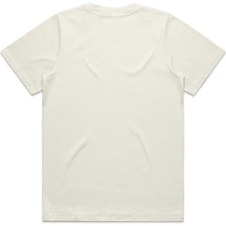 AS Colour 4080 Wo's Heavy Tee - Back View | color:Ecru|view:back