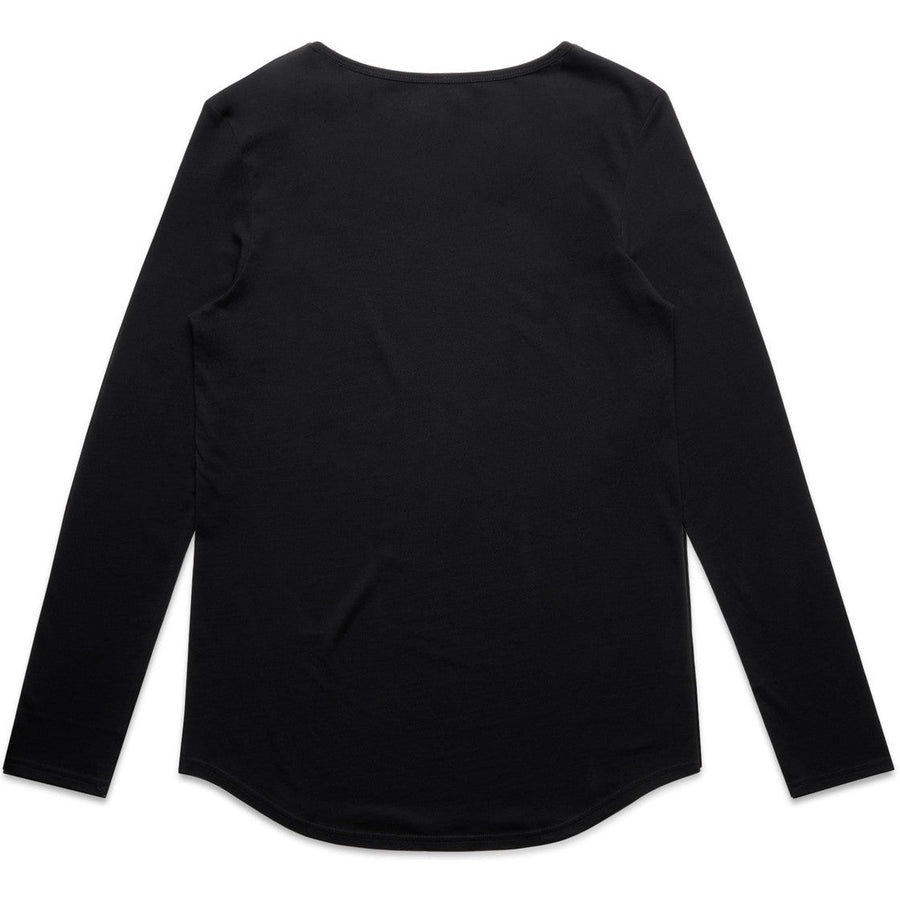 AS Colour Women's Mali L/S Tee | 4009 (Black)
