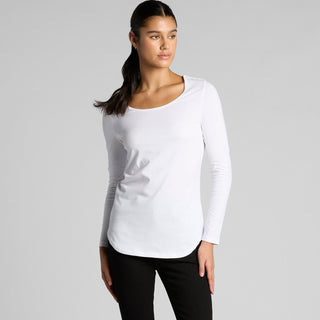 AS Colour Women's Mali L/S Tee | 4009 (Black)