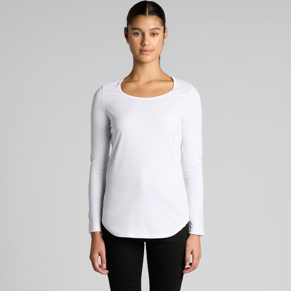 AS Colour Women's Mali L/S Tee | 4009 (Black)