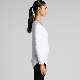 AS Colour Women's Mali L/S Tee | 4009 (Black)