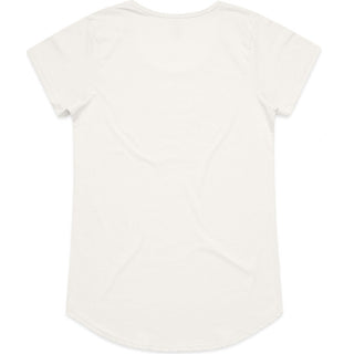 AS Colour 4008 Wo's Mali Tee - Back View | color:Natural|view:back