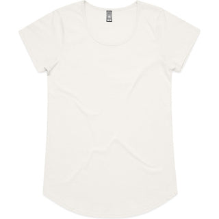 AS Colour 4008 Wo's Mali Tee - Front View | color:Natural|view:front