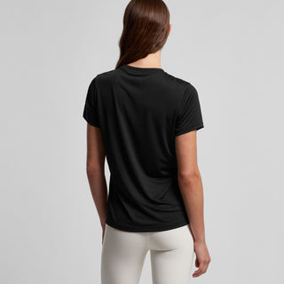 AS Colour Women's Maple Active Tee | 4001A (Black)