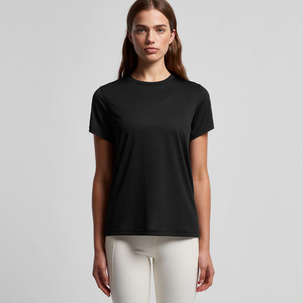 AS Colour Women's Maple Active Tee | 4001A (White)