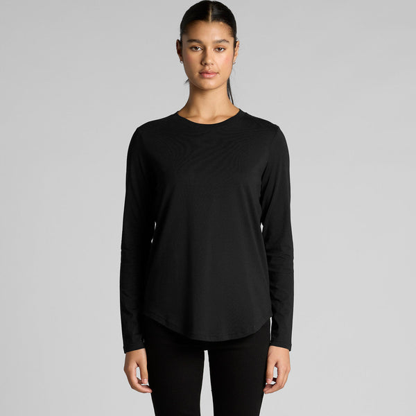 AS Colour Women's Maple Curve L/S Tee | 4021 (Bone)