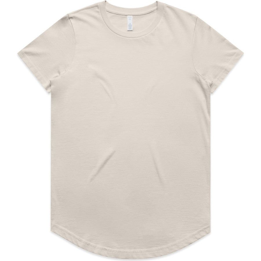 AS Colour Women's Maple Curve Tee | 4024 (Bone)