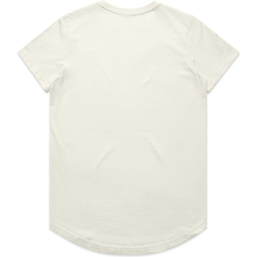 AS Colour Women's Maple Curve Tee | 4024 (Ecru)