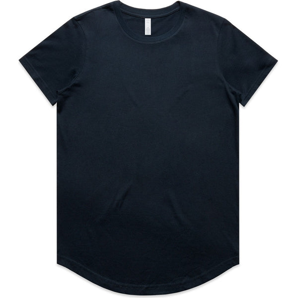 AS Colour Women's Maple Curve Tee | 4024 (Navy)