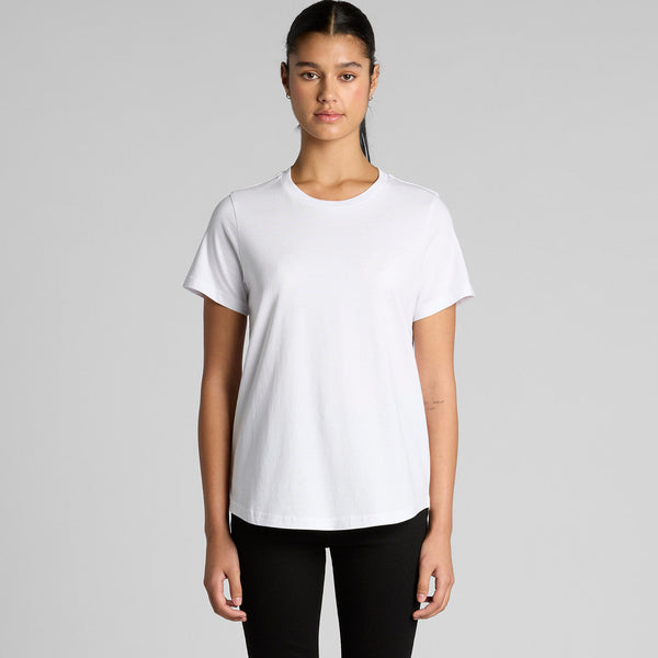 AS Colour Women's Maple Curve Tee | 4024 (Navy)