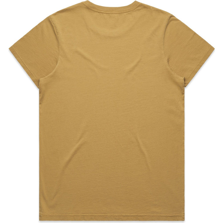 AS Colour Women's Maple Faded Tee | 4065 (Faded Mustard)