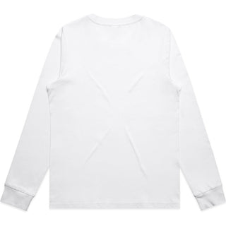 AS Colour 4020 Wo's Maple L/S Tee - Back View | color:White|view:back