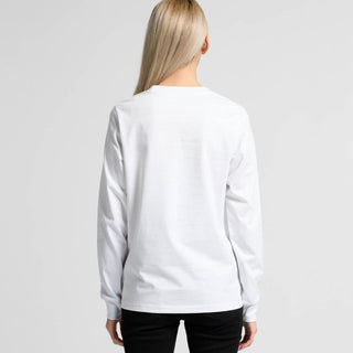 AS Colour Women's Maple L/S Tee | 4020 (White)