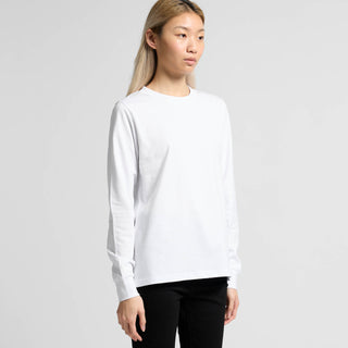 AS Colour Women's Maple L/S Tee | 4020 (Black)