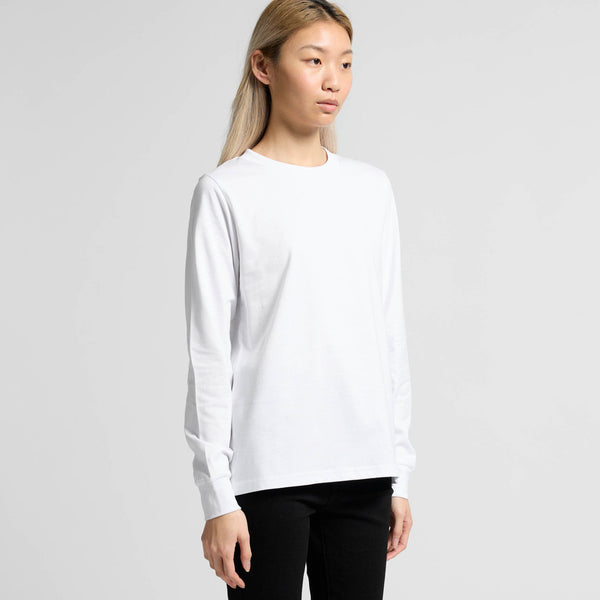 AS Colour Women's Maple L/S Tee | 4020 (Black)