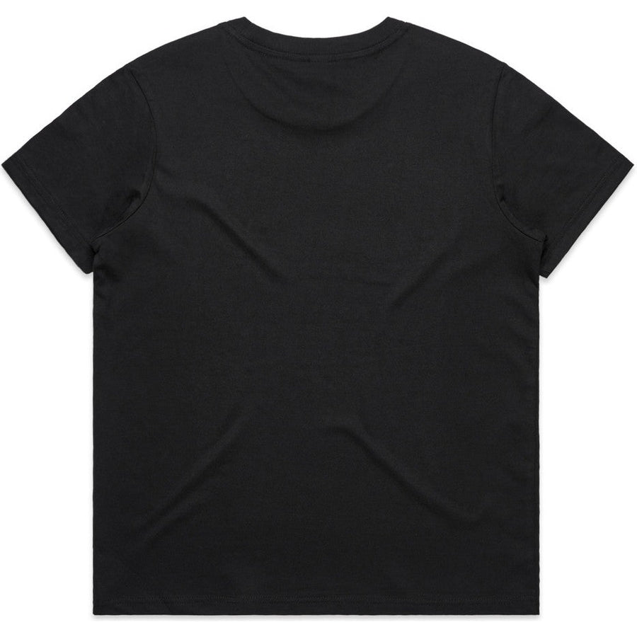 AS Colour Women's Maple Minus Tee [-8cm] 4025 (Black)
