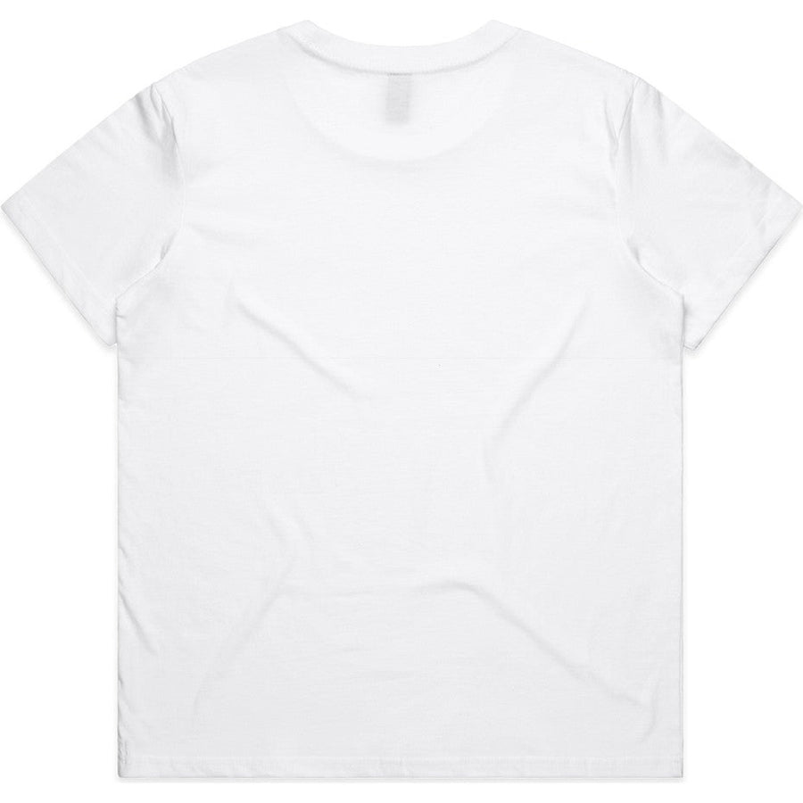 AS Colour Women's Maple Minus Tee [-8cm] 4025 (White)