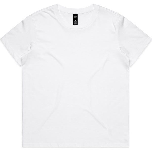 AS Colour Women's Maple Minus Tee [-8cm] 4025 (White)