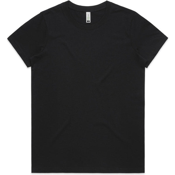 AS Colour Women's Maple Organic Tee | 4001G (Black)