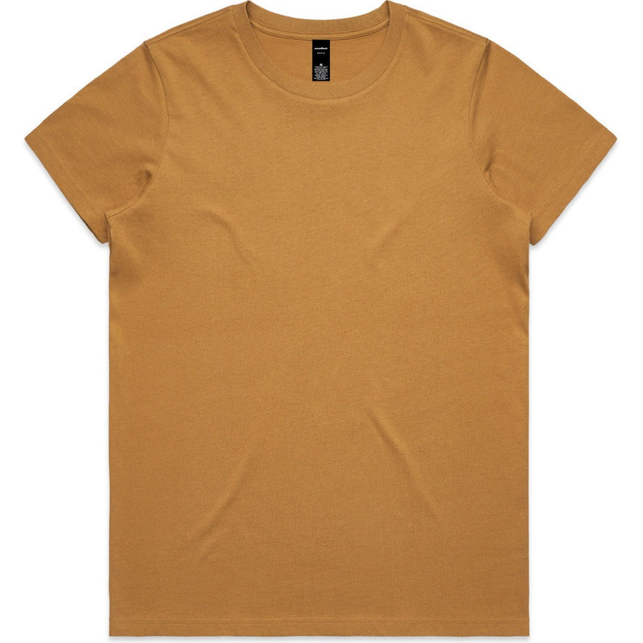 AS Colour Women's Maple Tee | 4001 (Camel)