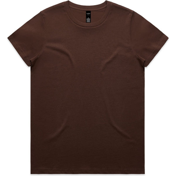 AS Colour Women's Maple Tee | 4001 (Chestnut)