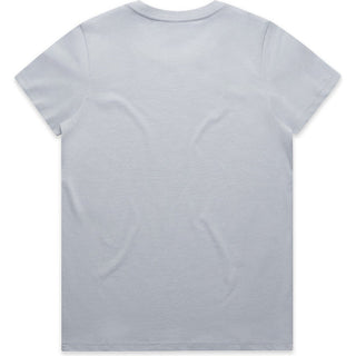 AS Colour 4001 Wo's Maple Tee - Back View | color:Powder|view:back