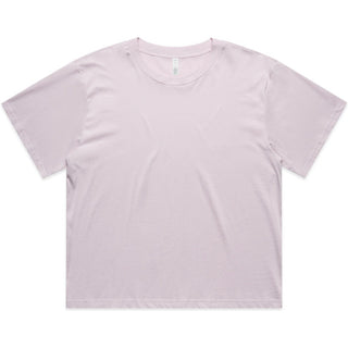 AS Colour 4093 Wo's Martina Crop Tee - Front View | color:Orchid|view:front