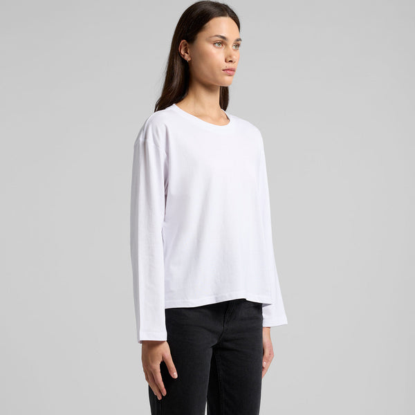 AS Colour Women's Martina L/S Tee | 4071 (Black)