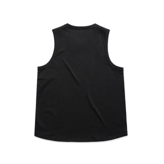 AS Colour 4090 Wo's Martina Tank - Back View | color:Black|view:back