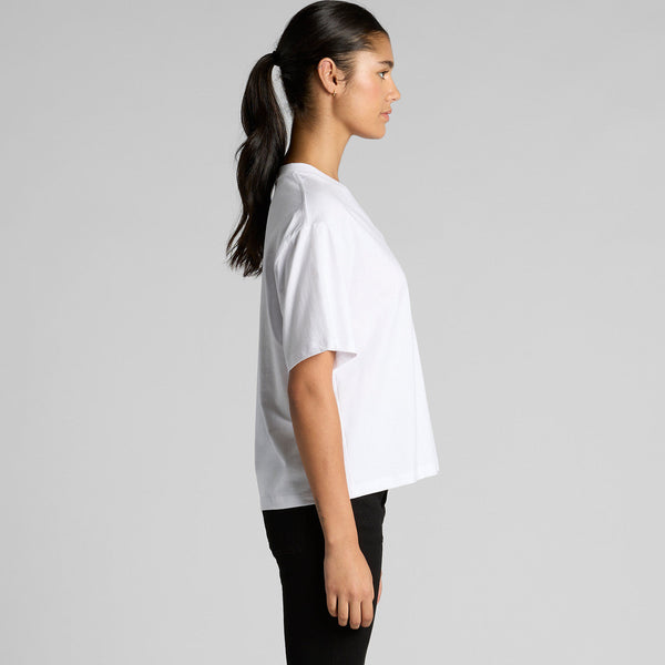 AS Colour Women's Martina V Neck Tee | 4095 (Black)