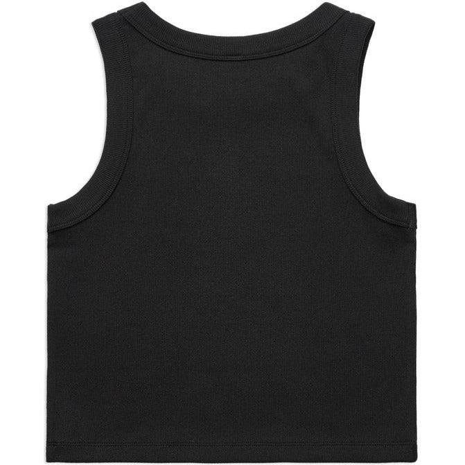AS Colour Women's Organic Rib Crop Tank | 4064G (Black)