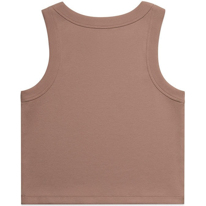 AS Colour Women's Organic Rib Crop Tank | 4064G (Hazy Pink)