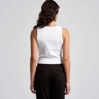 AS Colour Women's Organic Rib Crop Tank | 4064G (Orchid)