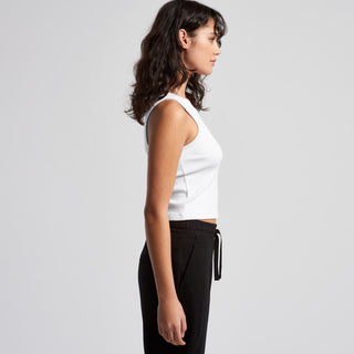AS Colour Women's Organic Rib Crop Tank | 4064G (Orchid)