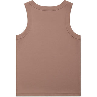 AS Colour 4063G Wo's Organic Rib Tank - Back View | color:Hazy Pink|view:back
