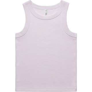 AS Colour 4063G Wo's Organic Rib Tank - Front View | color:Orchid|view:front
