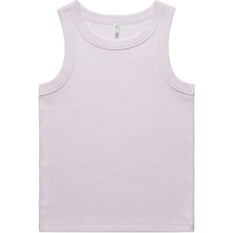 AS Colour Women's Organic Rib Tank | 4063G (Orchid)