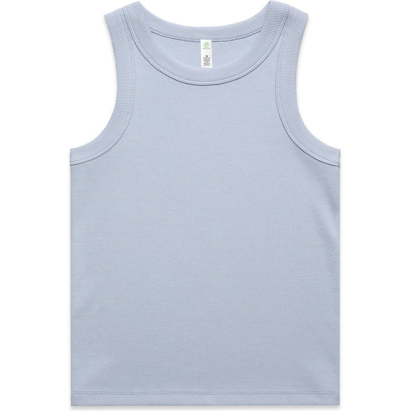 AS Colour Women's Organic Rib Tank | 4063G (Powder)