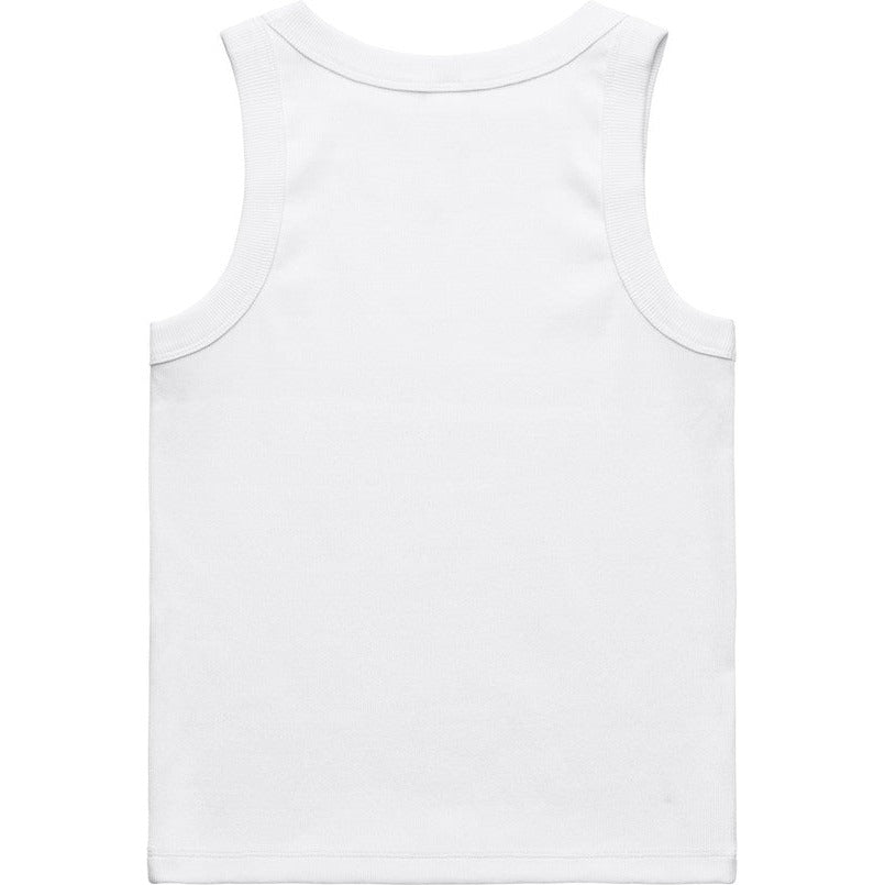 AS Colour Women's Organic Rib Tank | 4063G (White)