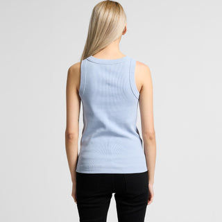 AS Colour Women's Organic Rib Tank | 4063G (Hazy Pink)