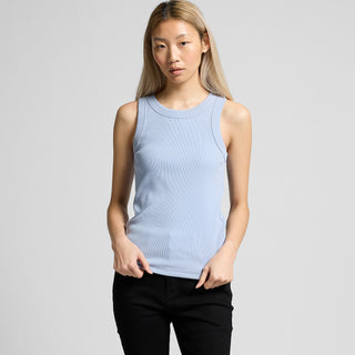 AS Colour Women's Organic Rib Tank | 4063G (Navy)