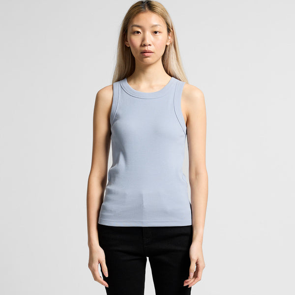 AS Colour Women's Organic Rib Tank | 4063G (Bone)