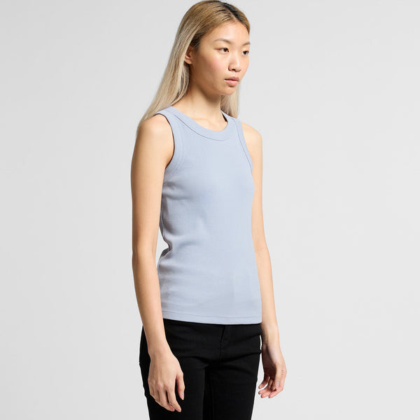 AS Colour Women's Organic Rib Tank | 4063G (Army)