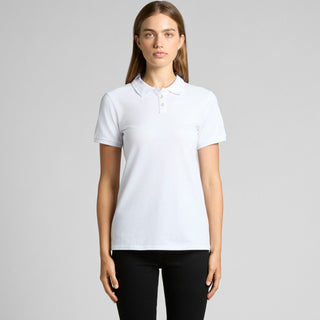 AS Colour Women's Pique Polo | 4411 (Black)